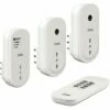 EXTEL Kit Of 3 Prese Telecomandats Connected For Internal Use With The Telecoman White Color 763216 -Wolf Garten Soldes 12153375 1