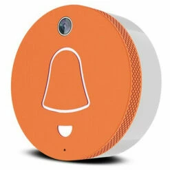 SONNETTE SANS FIL CONNECTEE WIFI COLORIS ORANGE EXTEL LINK :) ORANGE 088001