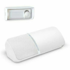 CARILLON BLANC SANS FIL MOBILE MATIERE SOFT TOUCH AVEC FLASH 200 M EXTEL JAZZY TOUCH WHITE 080726