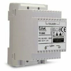 Alimentation Modulaire 100 240 V~ 12V DC 1 5 A Rail DIN EXTEL T12DC 616012
