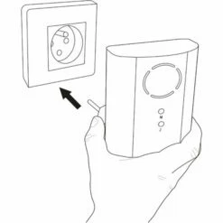 Sonnette - Carillon Sans Fil Enfichable - Carillo Plug - Extel - 061006 - 11 Sonnette - Carillon Sans Fil Enfichable - Carillo Plug - Extel - 061006 - -Wolf Garten Soldes 3345828 5