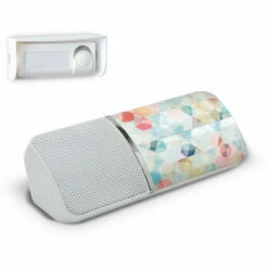 Carillon Blanc Jazzy 100 Kaléidos EXTEL Sonnette De Porte Sans Fil Portée 100 M