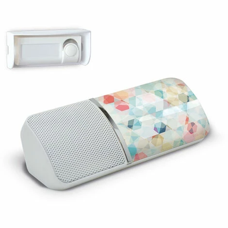 Carillon Blanc Jazzy 100 Kaléidos EXTEL Sonnette De Porte Sans Fil Portée 100 M 3 Carillon Blanc Jazzy 100 Kaléidos EXTEL Sonnette De Porte Sans Fil Portée 100 M