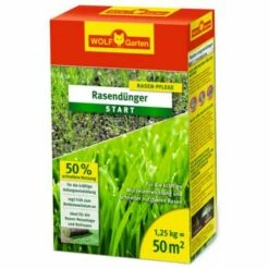 WOLF-GARTEN WOLF GARTEN Engrais à Gazon Début LH 50 / 1,25 Kg / 50 M²