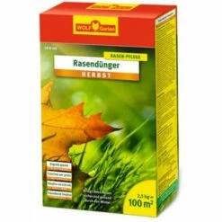 WOLF-GARTEN WOLF GARTEN Engrais à Gazon Automne LK-B 100 / 2,5 Kg / Pour 100 M²