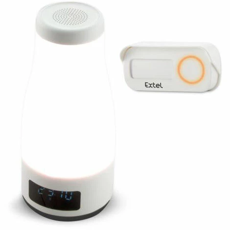 EXTEL Sonnette Sans Fil MOOD Avec Enceinte Bluetooth Et Lampe Intégrée - Produit Neuf 4 EXTEL Sonnette Sans Fil MOOD Avec Enceinte Bluetooth Et Lampe Intégrée - Produit Neuf – Image 2