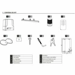 Extel Lucé 500 Sliding Motor - 11 Extel Lucé 500 Sliding Motor - -Wolf Garten Soldes 51252284 5
