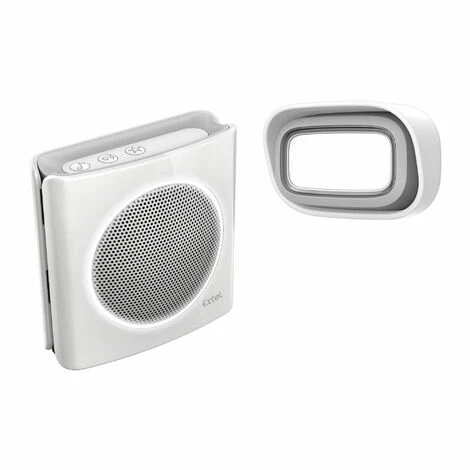 Sonnette Sans Fil Extel DiBi Flash à Piles, Personnalisable Noir - Blanc 3 Sonnette Sans Fil Extel DiBi Flash à Piles, Personnalisable Noir - Blanc