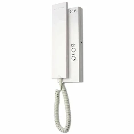 Extel Combiné Supplémentaire 2 Fils Easy Bus 3 - Blanc 3 Extel Combiné Supplémentaire 2 Fils Easy Bus 3 - Blanc