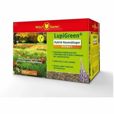 WOLF-GARTEN LU-H 110 D / A Lupigreen® Hybride Rasing Engrais Automne VPE: 4 4 WOLF-GARTEN LU-H 110 D / A Lupigreen® Hybride Rasing Engrais Automne VPE: 4 – Image 2