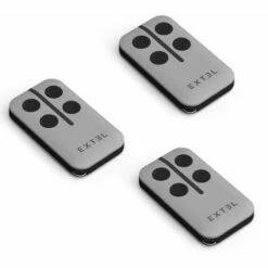 Télécommande Extel Beep Pour Portail Et Porte De Garage (ex WEATEM) - Lot De 3