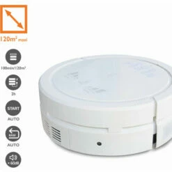 Aspirateur Robot 3 En 1 : Aspire, Nettoie Et Filtre L'air - Extel FLOOR 450 - -Wolf Garten Soldes 7128066 4