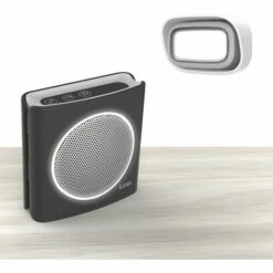 Carillon Sans Fil Avec Portée De 200m Et 6 Sonneries Au Choix - Extel DiBi Flash Soft Noir - Noir -Wolf Garten Soldes 7452688 3