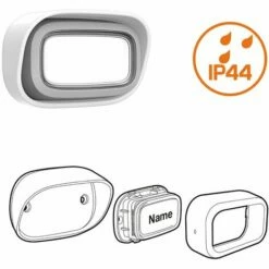 Carillon Sans Fil Avec Portée De 200m Et 6 Sonneries Au Choix - Extel DiBi Flash Soft Noir - Noir -Wolf Garten Soldes 7452688 5