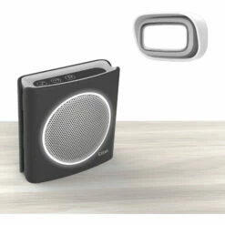 Carillon Sans Fil Avec Portée De 200m Et 6 Sonneries Au Choix - Extel DiBi Flash Soft Noir - Blanc -Wolf Garten Soldes 7452690 3