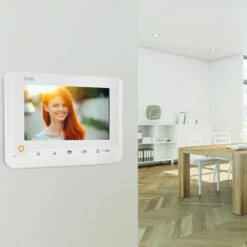 Visiophone Extel Nova - Couleur 2 Fils Blanc - Visiophone + écran Supplémentaire -Wolf Garten Soldes 8933747 5